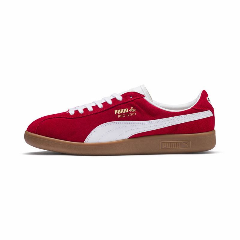 Basket Puma Red Star Homme Rouge/Blanche Soldes 987WRMPN